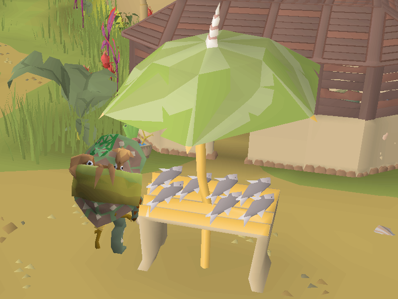Elder Krill's Fishing Stall