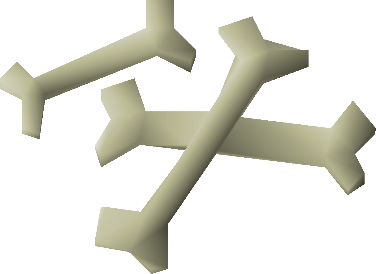 Bleached bones