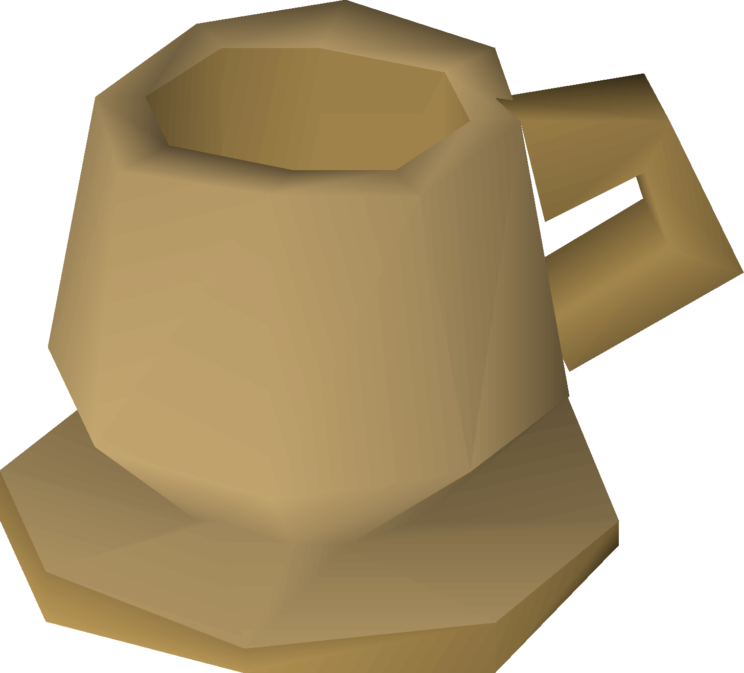 Empty cup (clay)