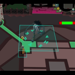An example of a good husk spawn in the middle of the room.
