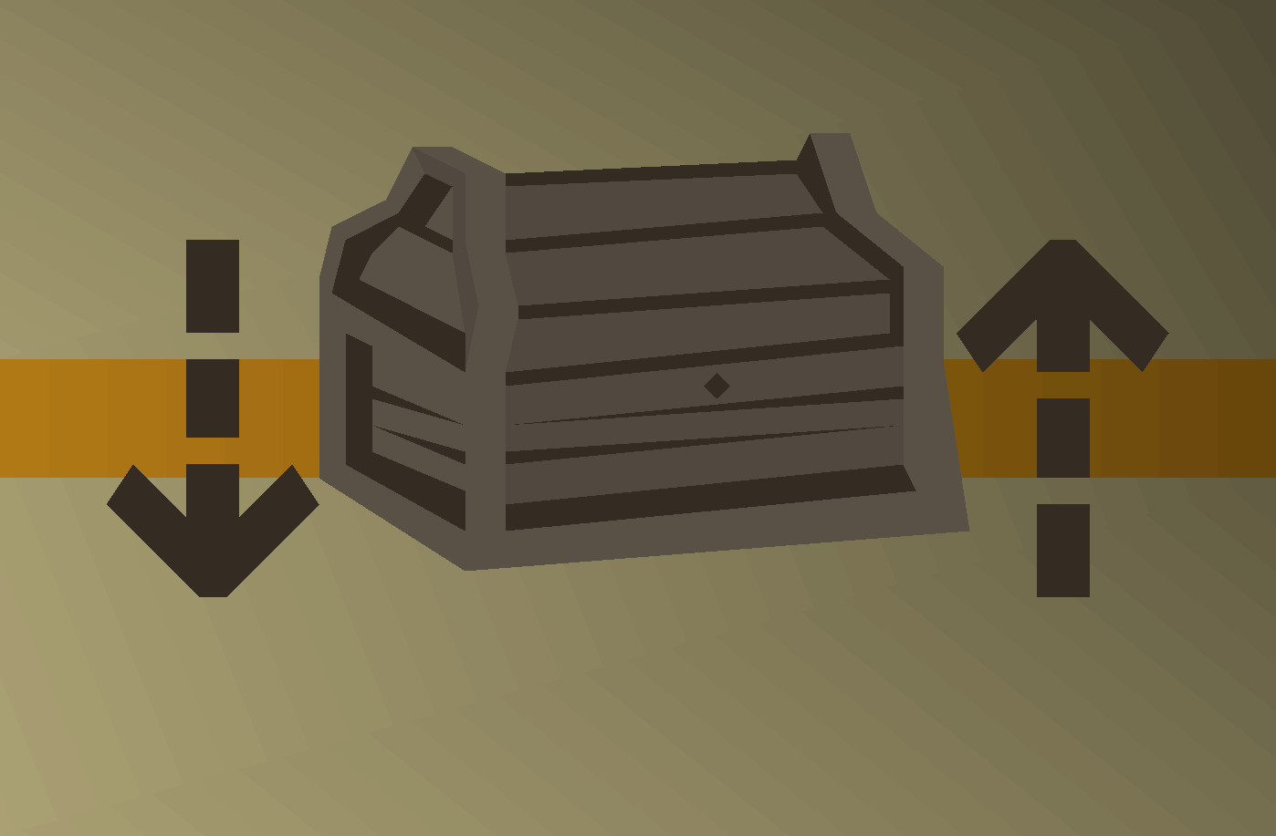 Teak treasure chest (flatpack)
