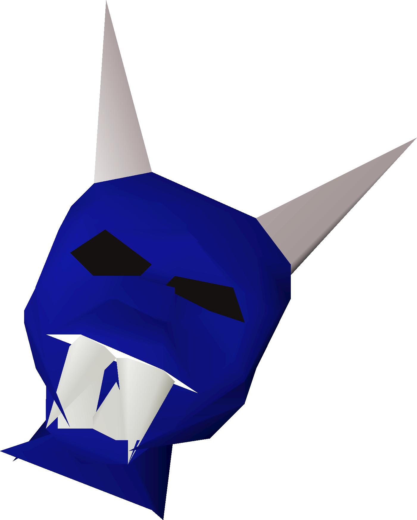 Blue h'ween Mask (2013 Rare Drops)