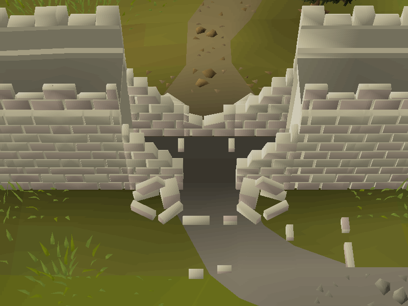 Crumbling wall (Falador)
