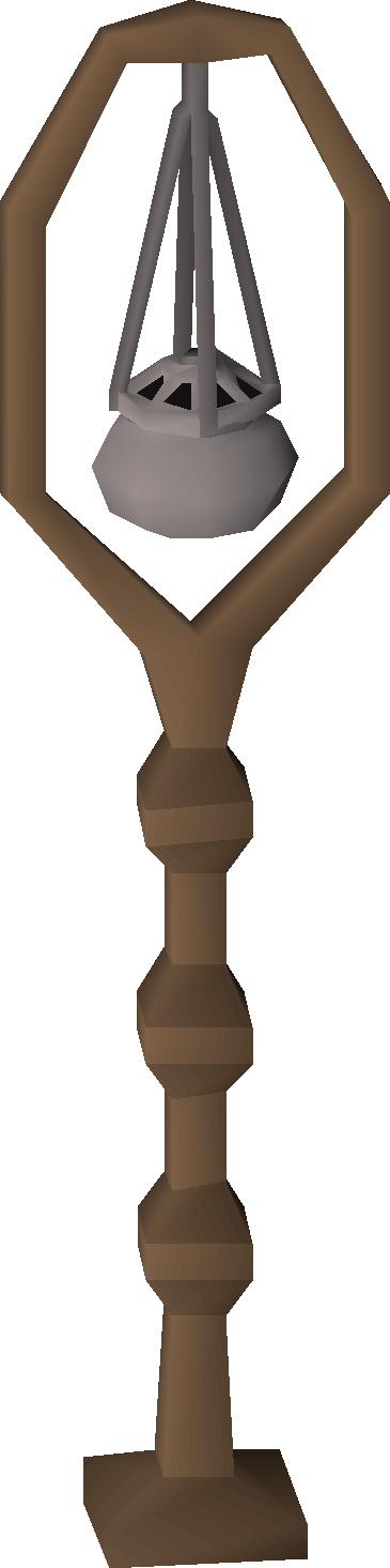 Incense burner (Mahogany) (interface item)