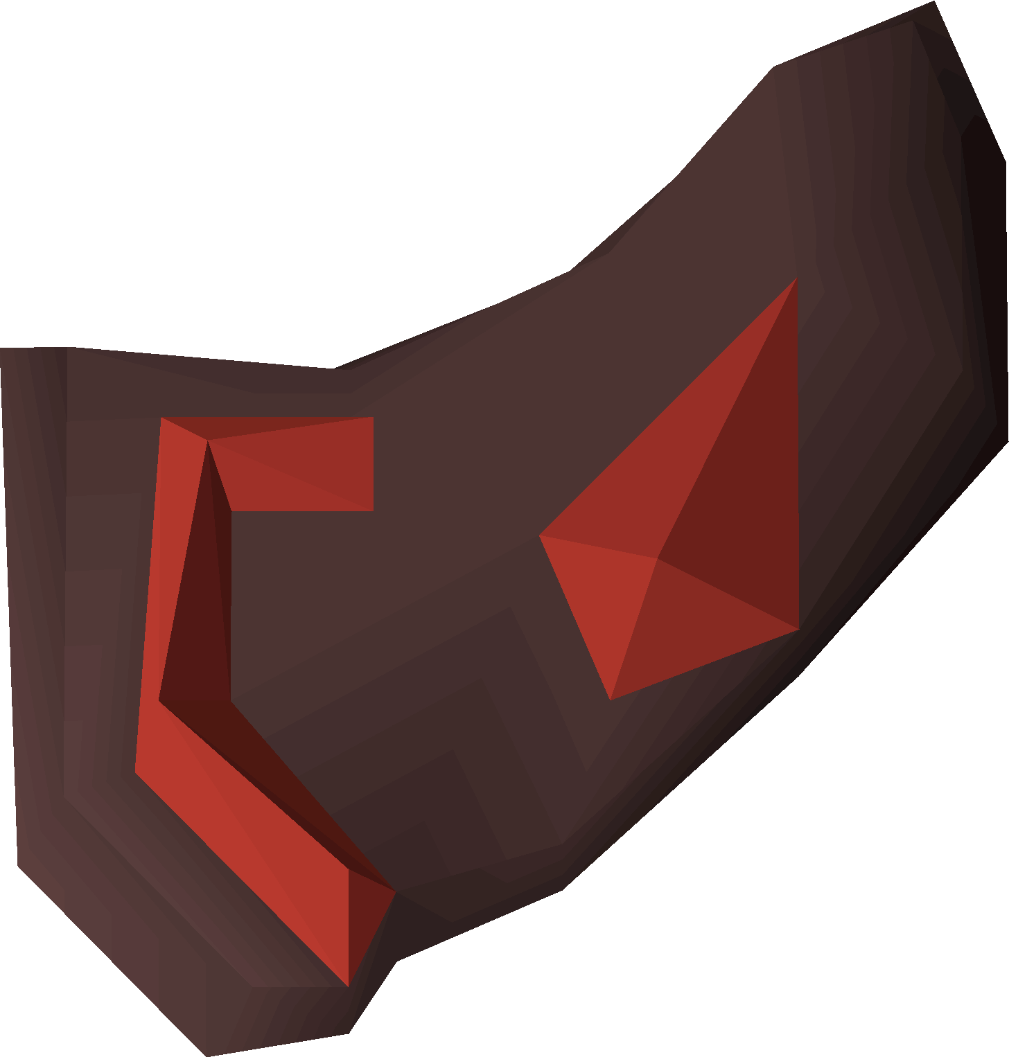 Left crest half