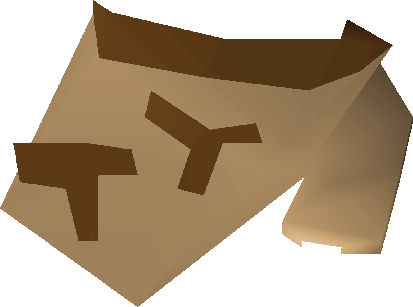 Tribal top (brown)