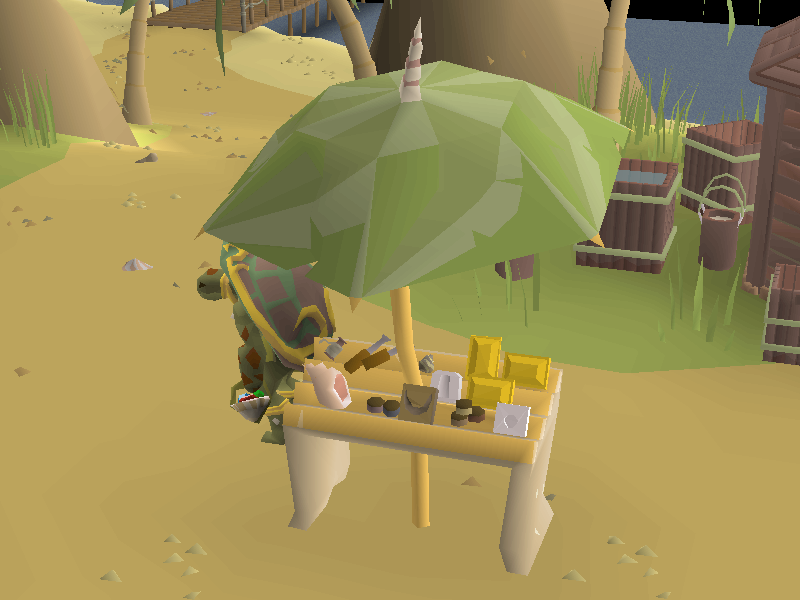 Elder Coco's Crafting Stall