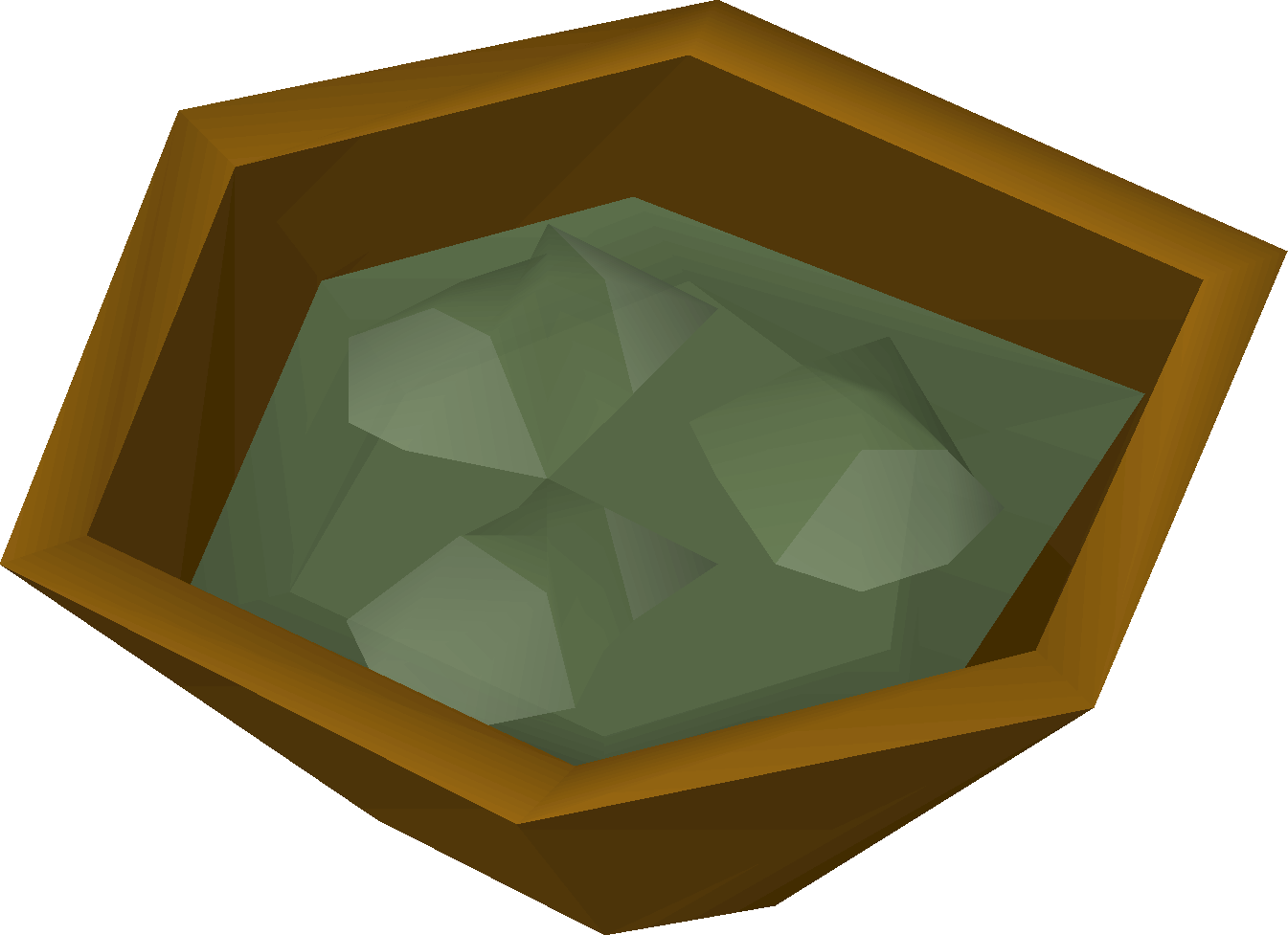 Green gloop soup