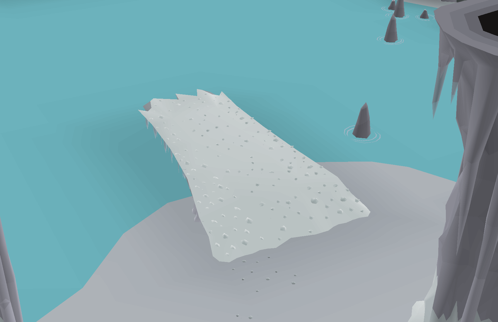 Ice bridge