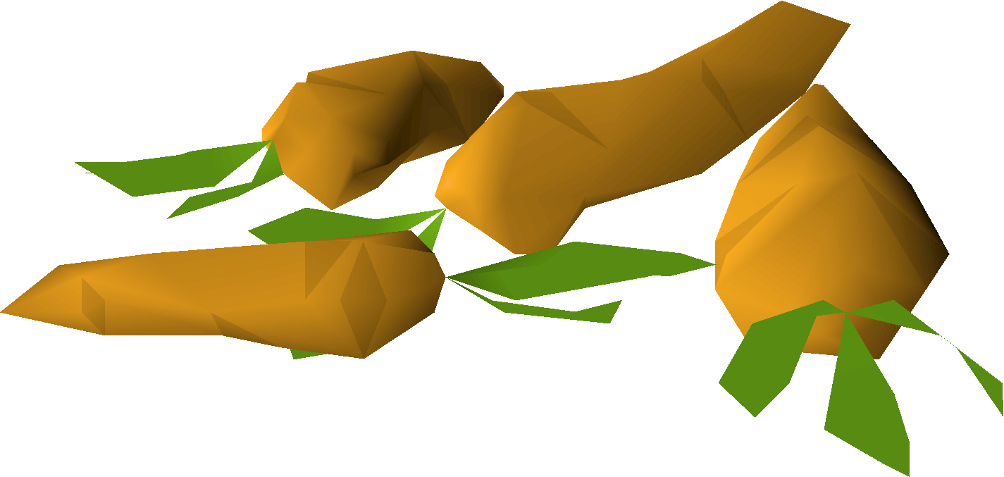 Carrot scraps