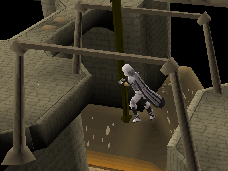 Rope swing (Brimhaven Agility Arena)