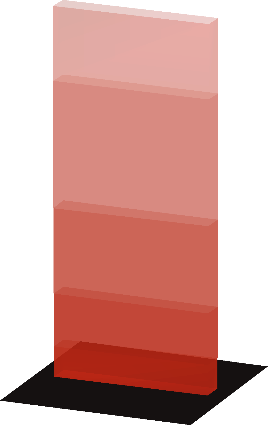Hot vent door