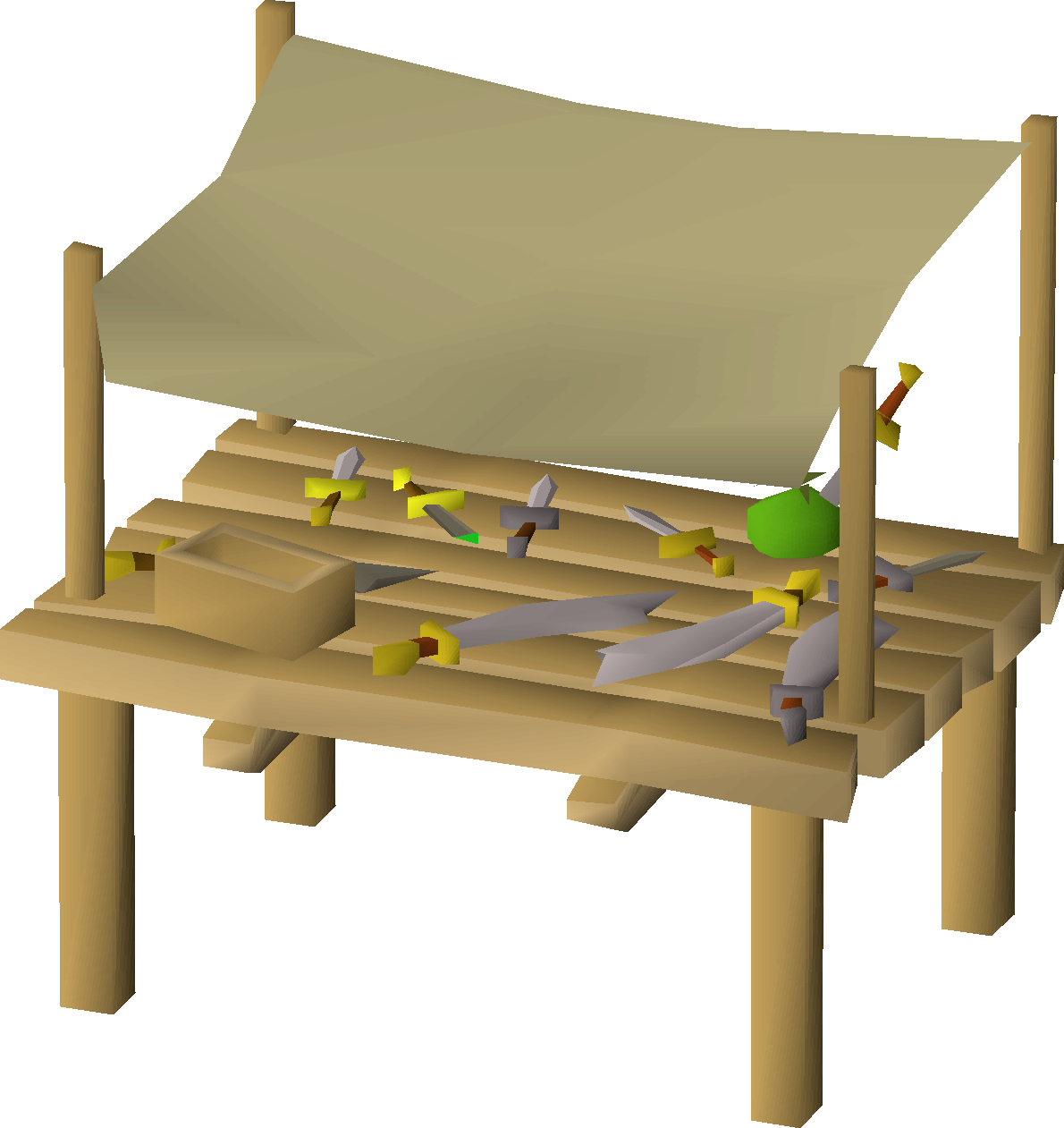 Market stall (dagger)