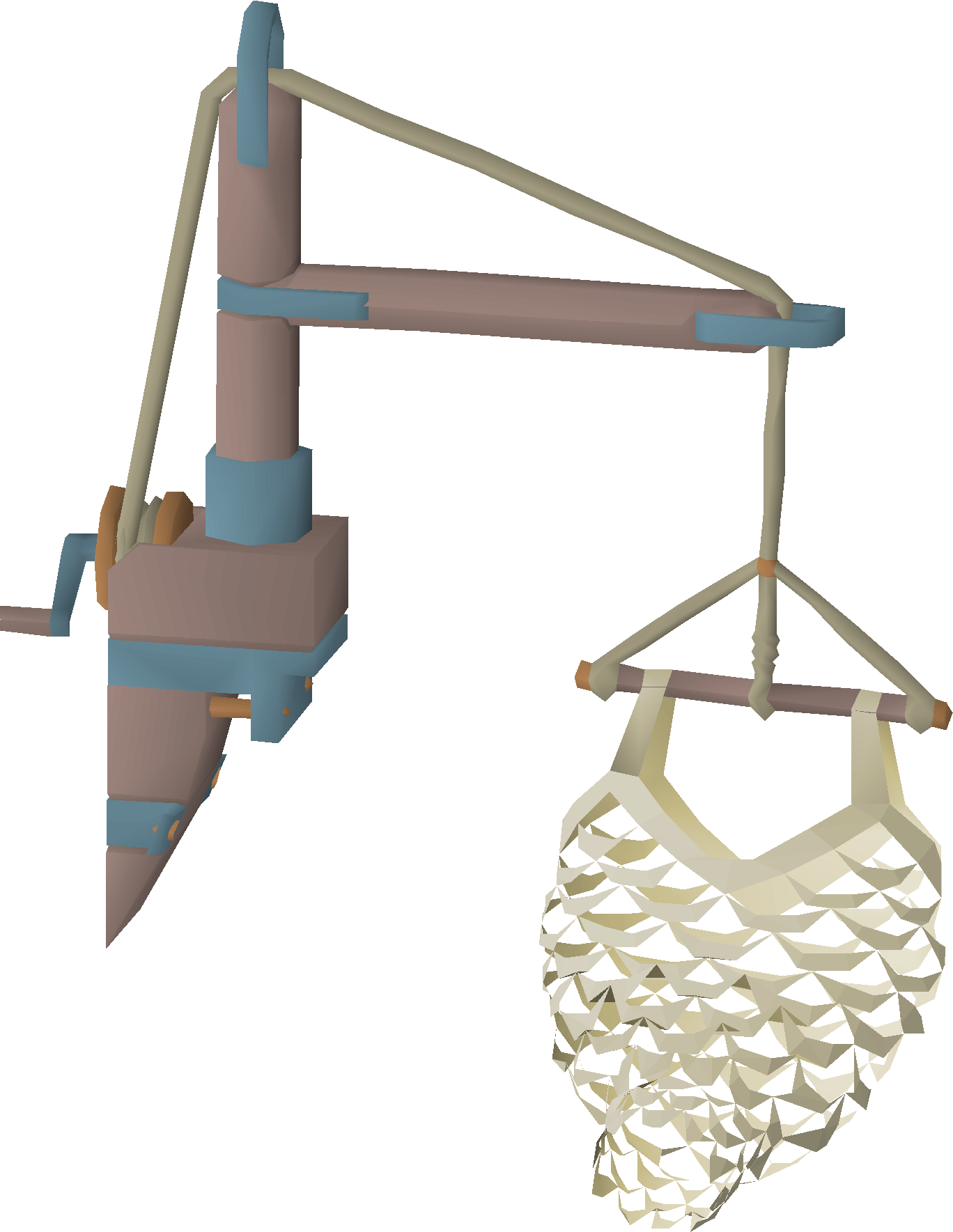 Cotton trawling net