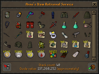 Item Retrieval Service