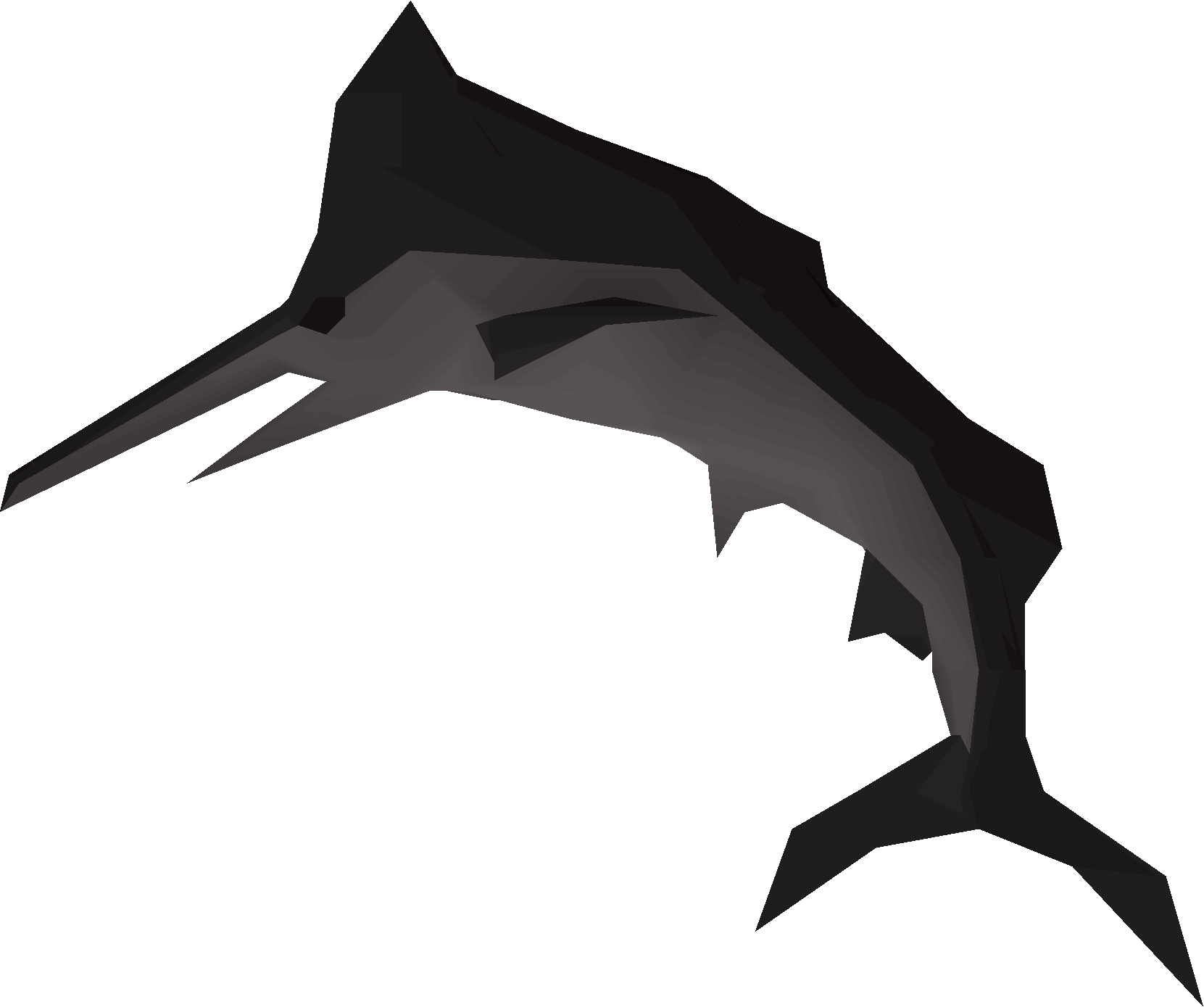 Burnt marlin
