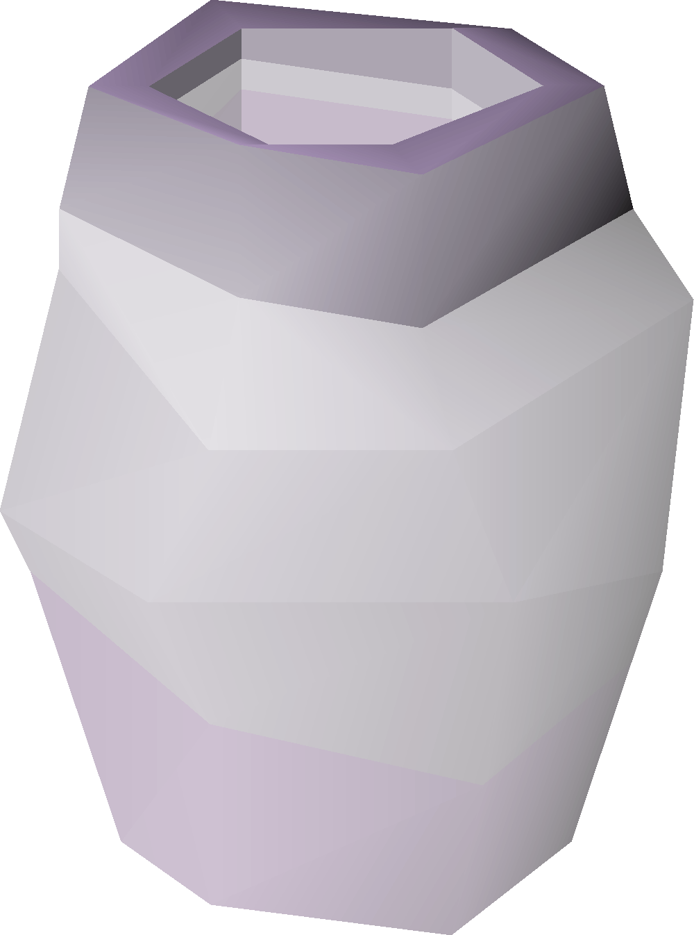 Empty gourd vial