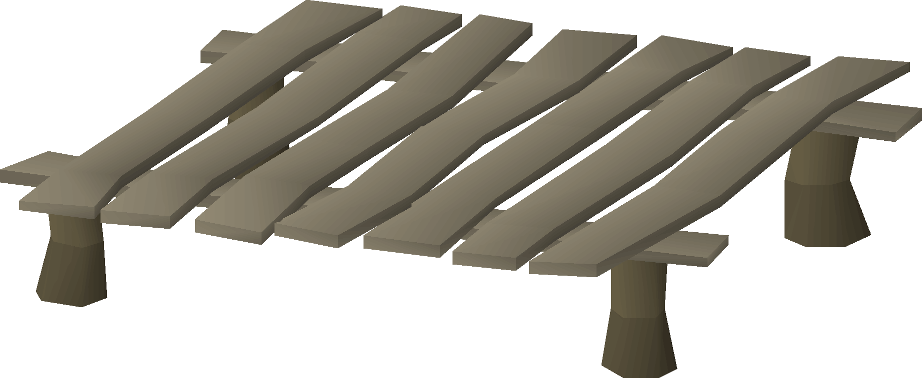 Wooden platform