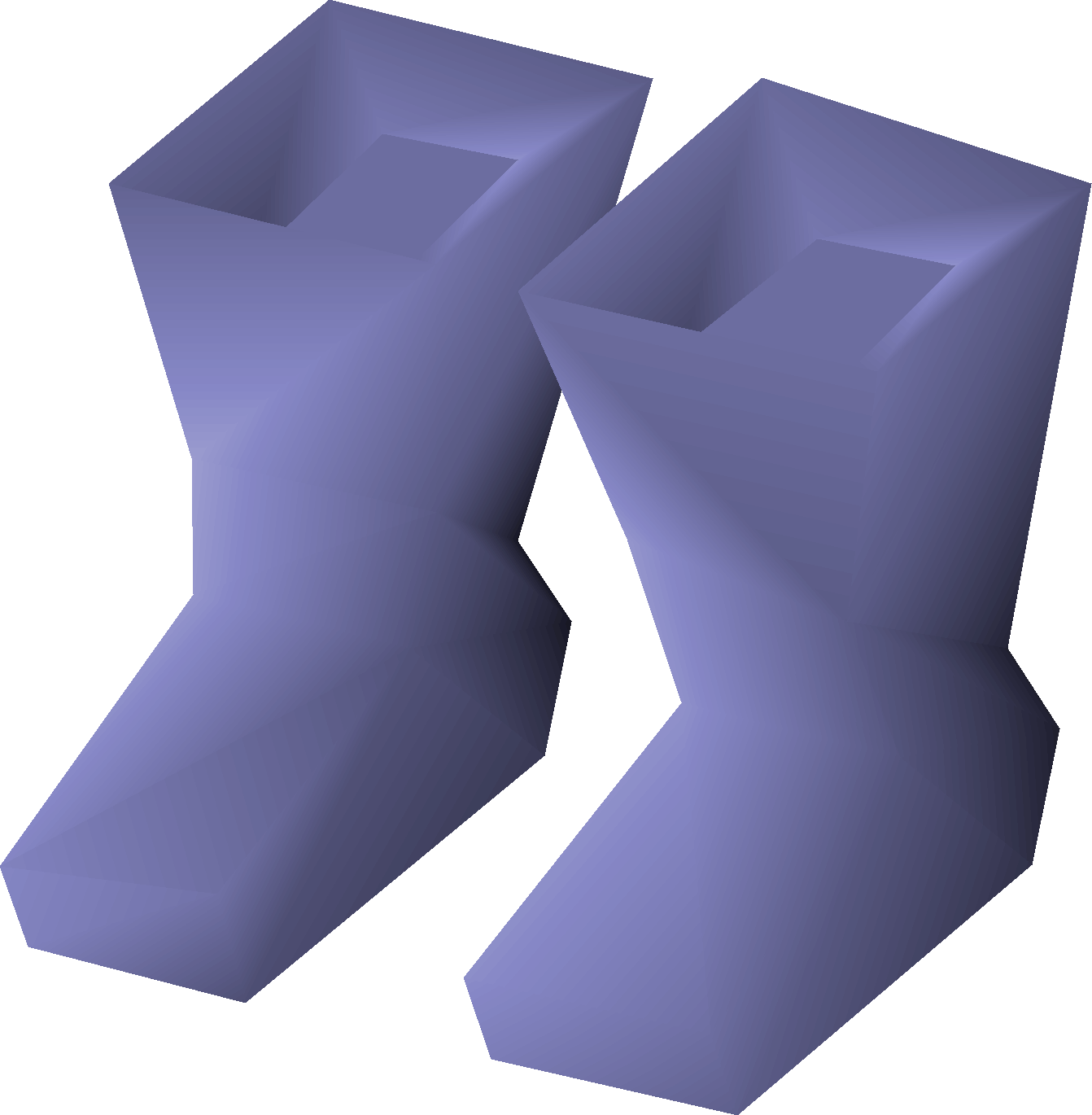 Blue boots