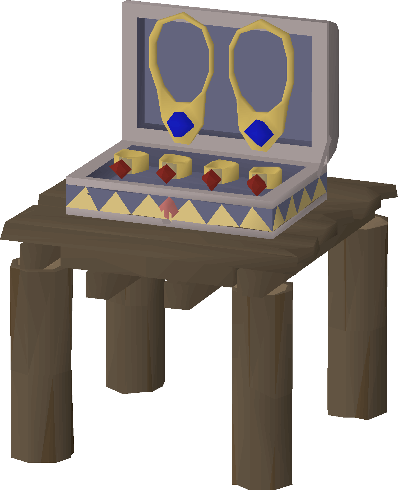 Jewellery case (stealing valuables)