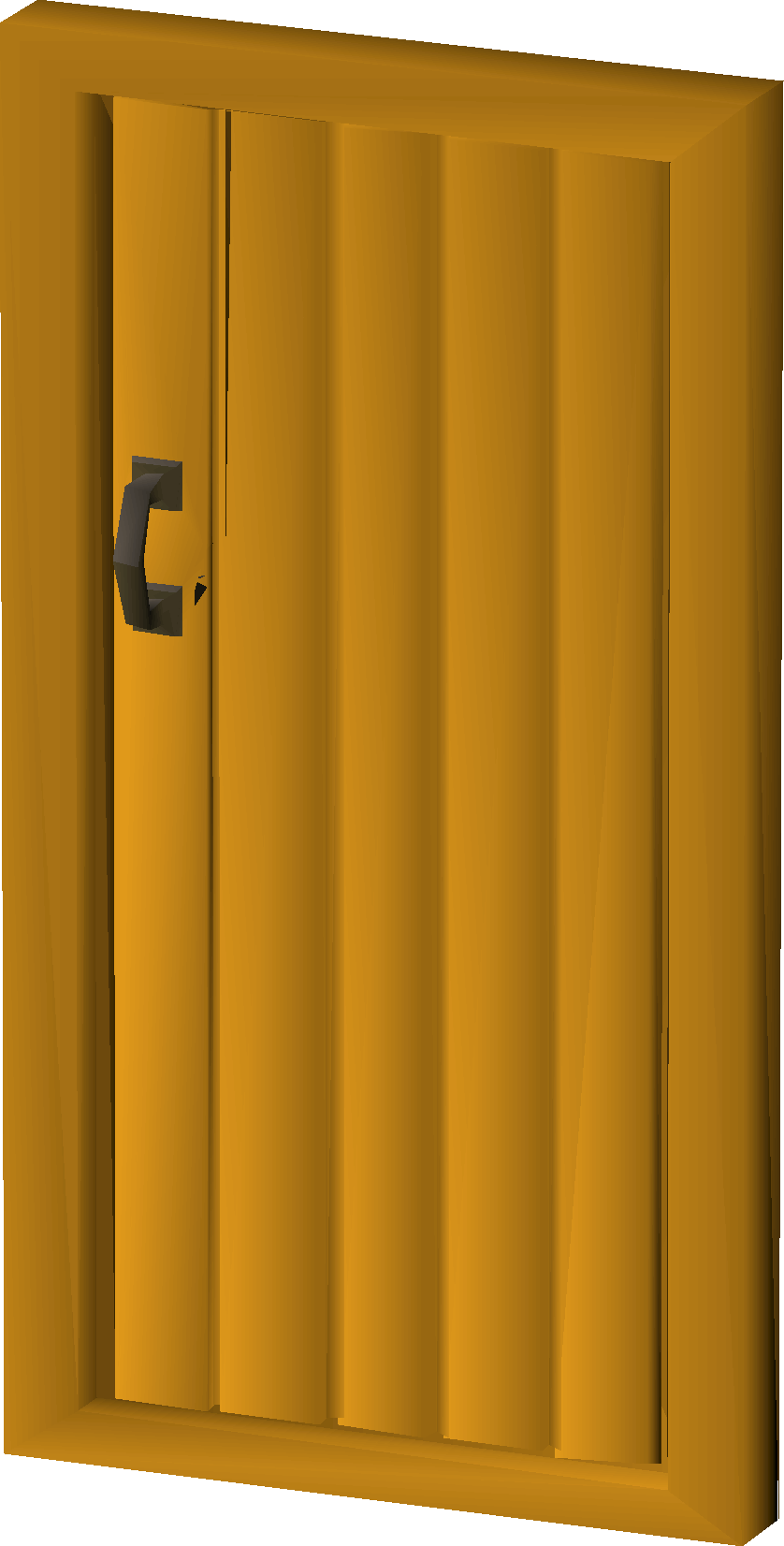 Orange door