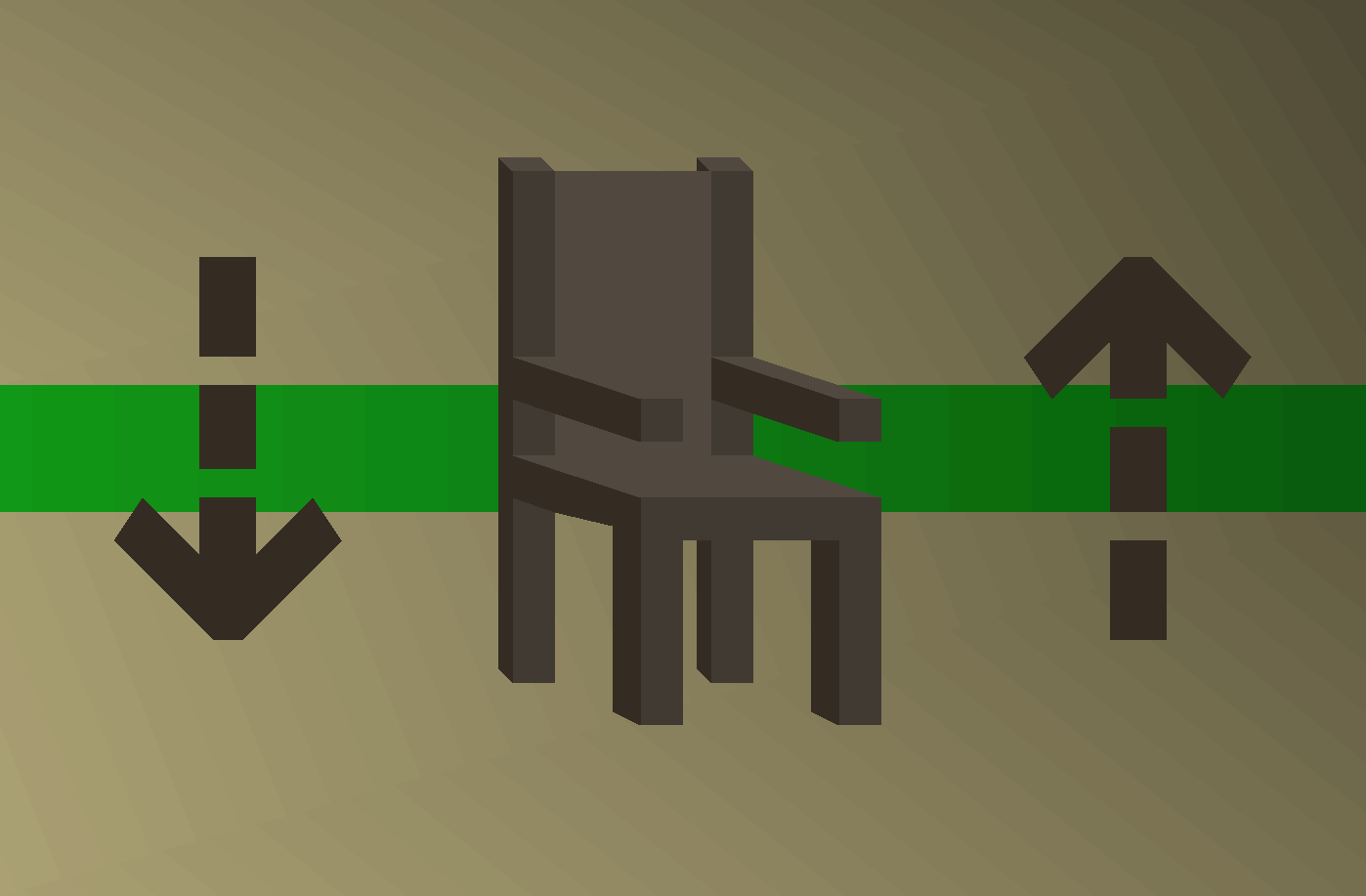 Wooden chair (flatpack)