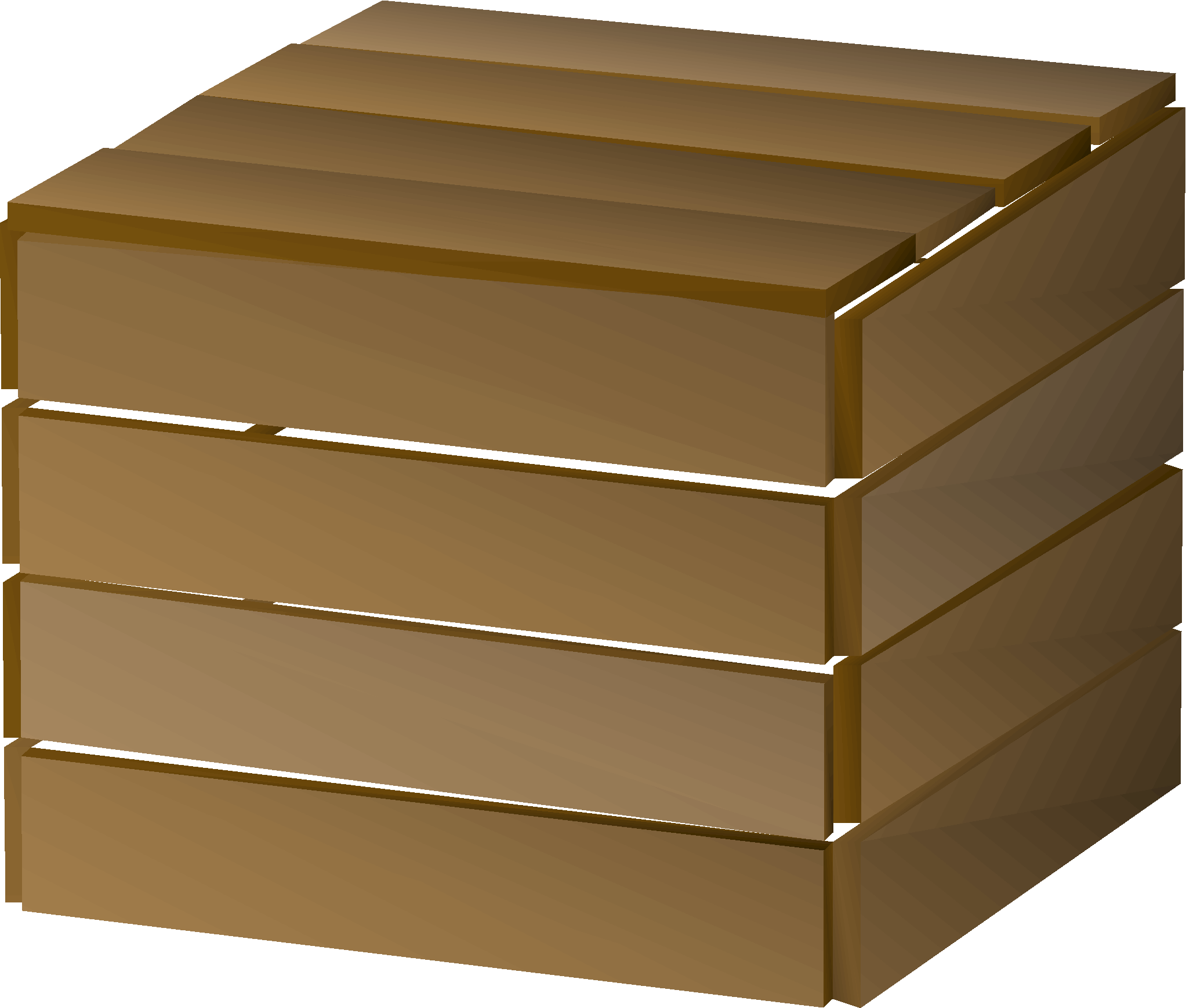 Crate of crowbars