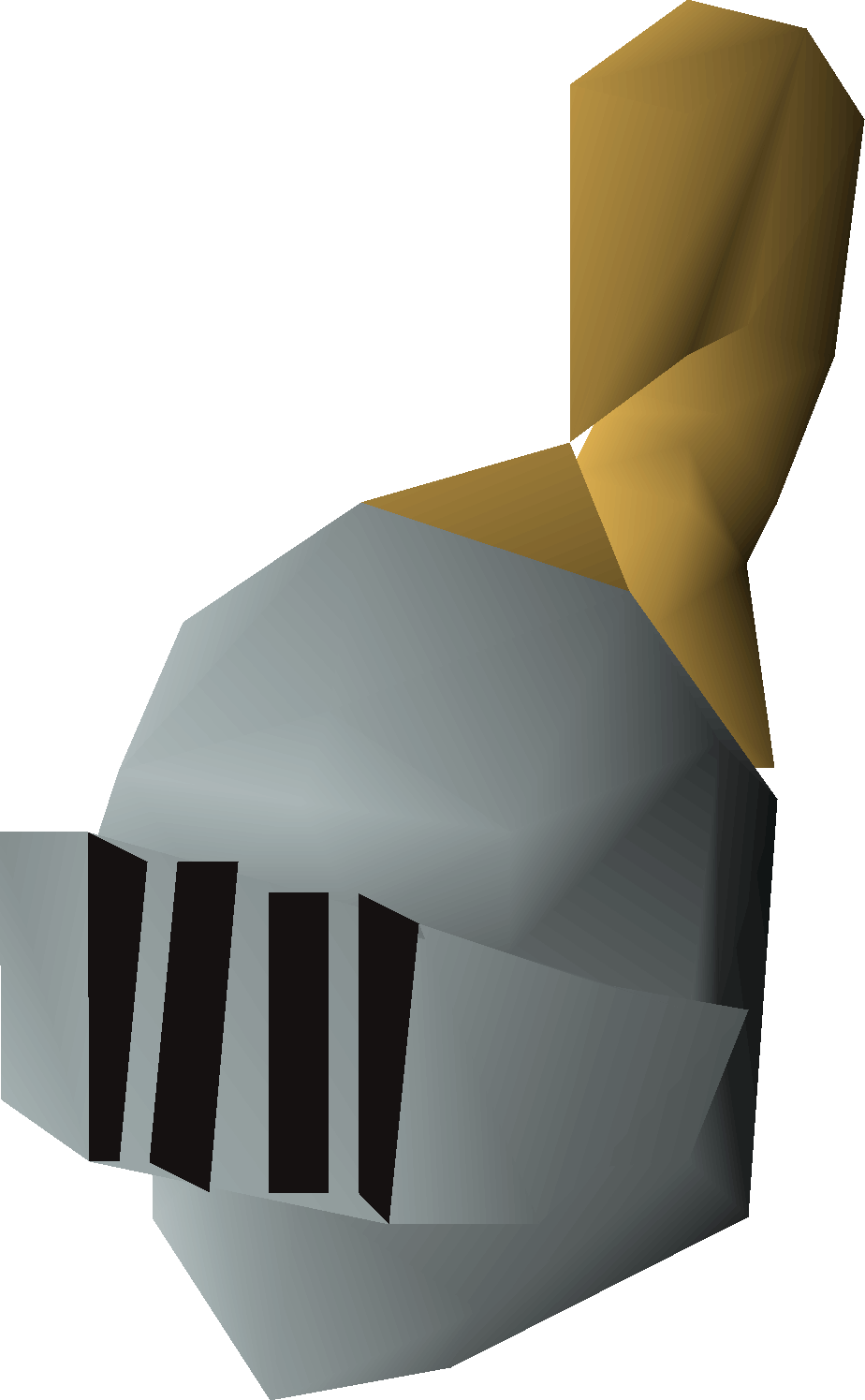 Steel heraldic helm (Dorgeshuun)