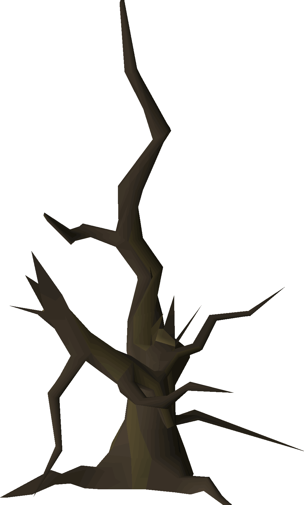 Broken dead tree