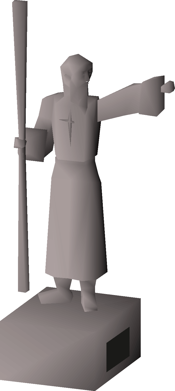 Statue of Saradomin (Dragontooth Island)