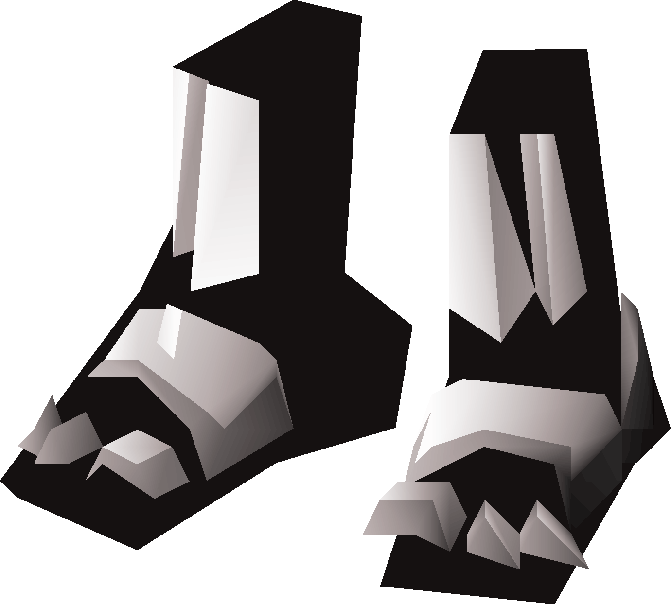 Skeleton boots