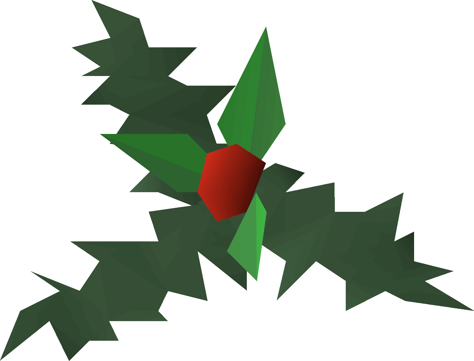 Festive holly