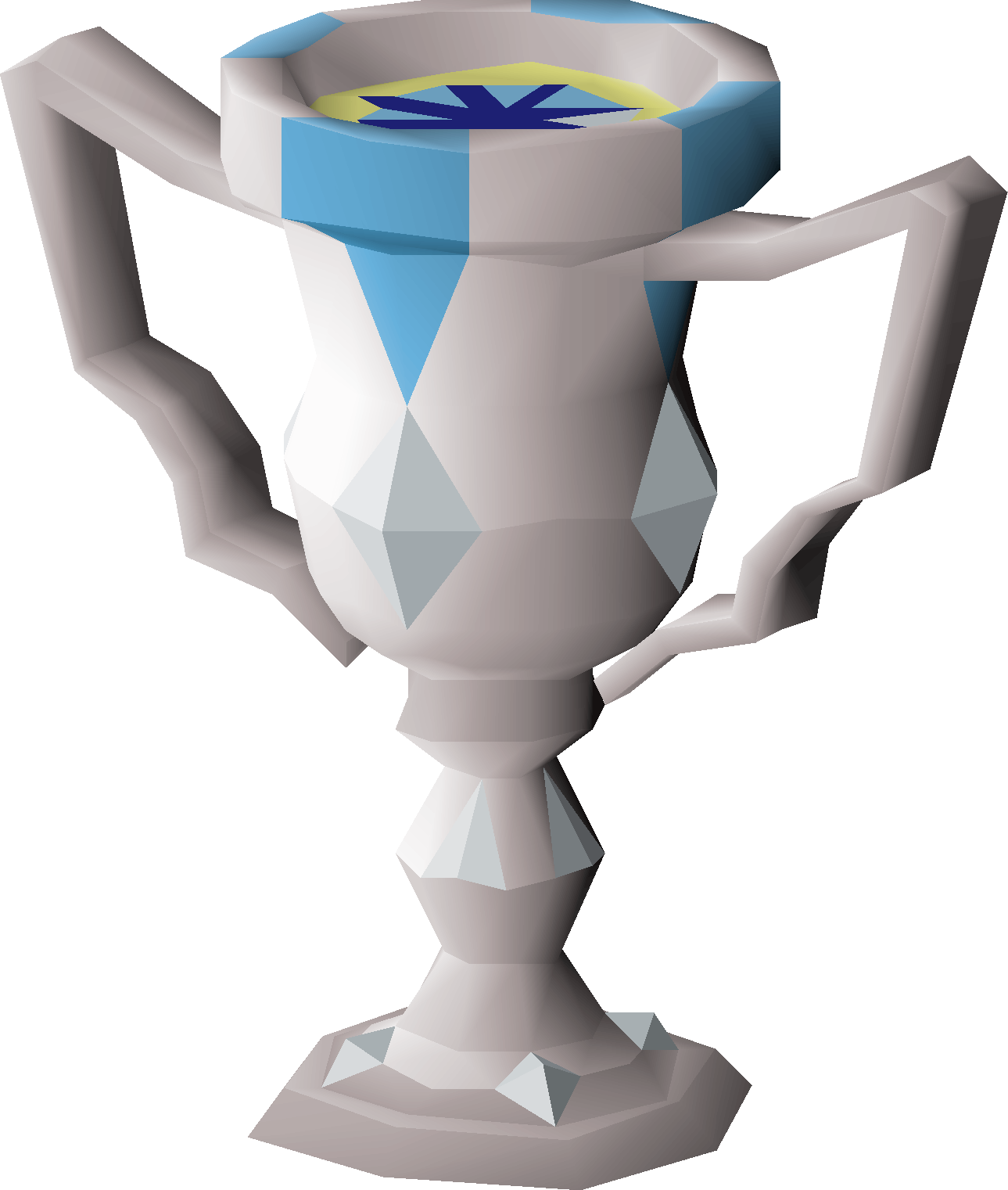 Diamond speedrun trophy