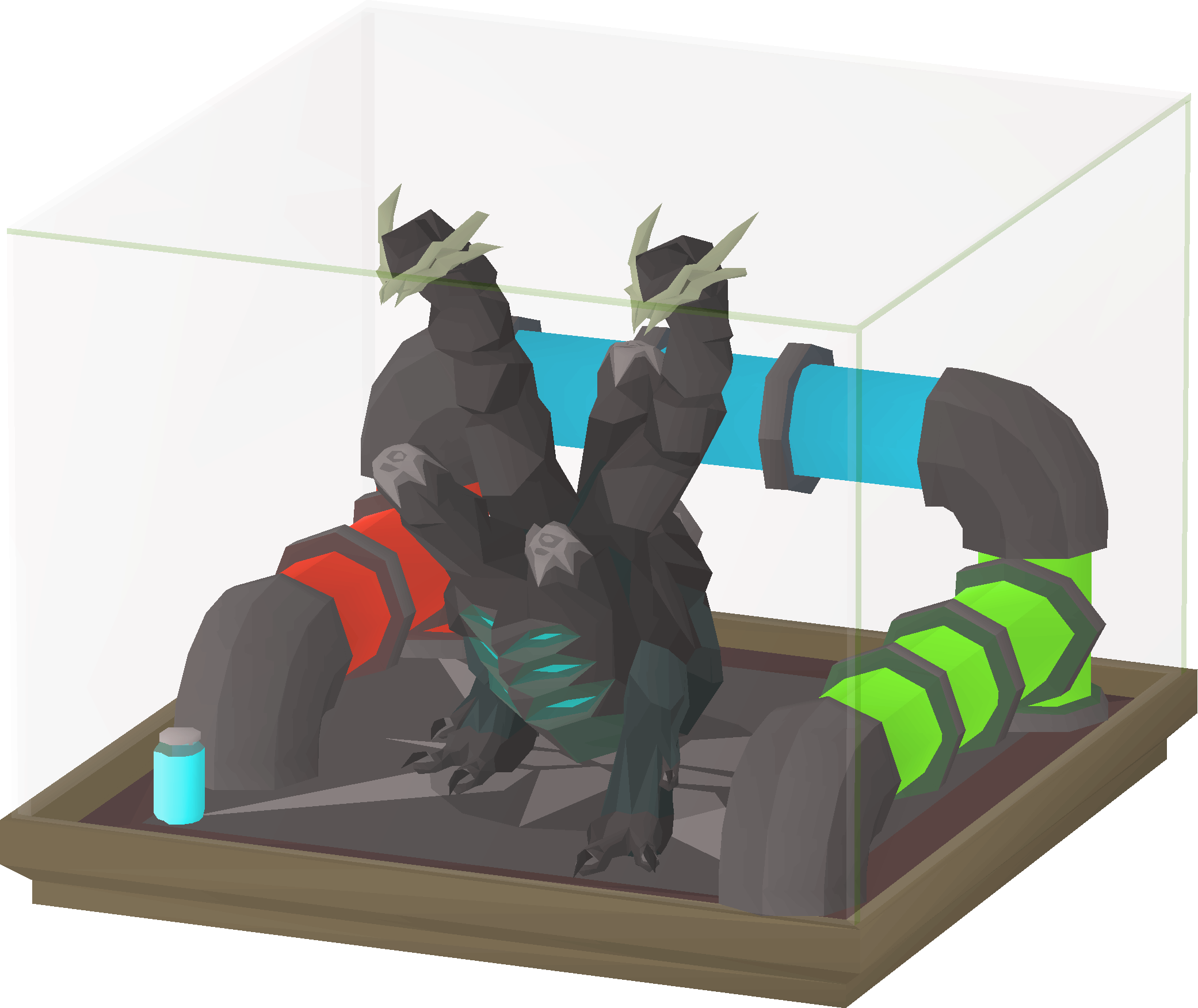 Alchemical Hydra display (Old School Museum)