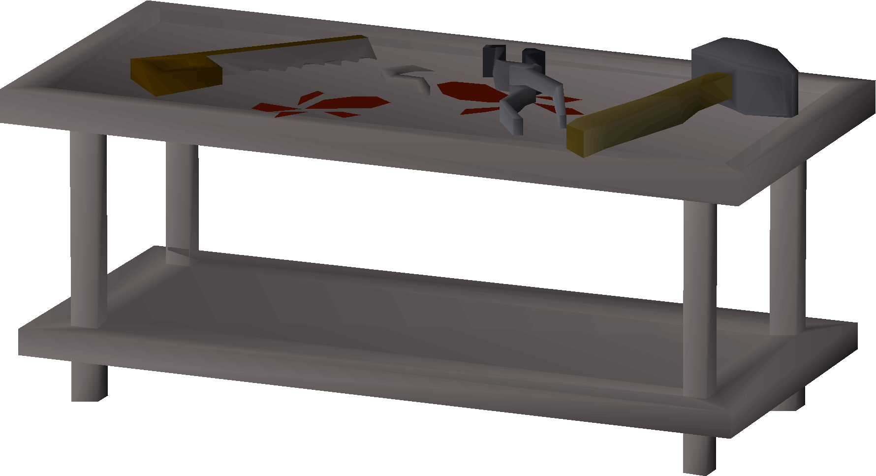 Equipment table (Buccaneers' Haven)