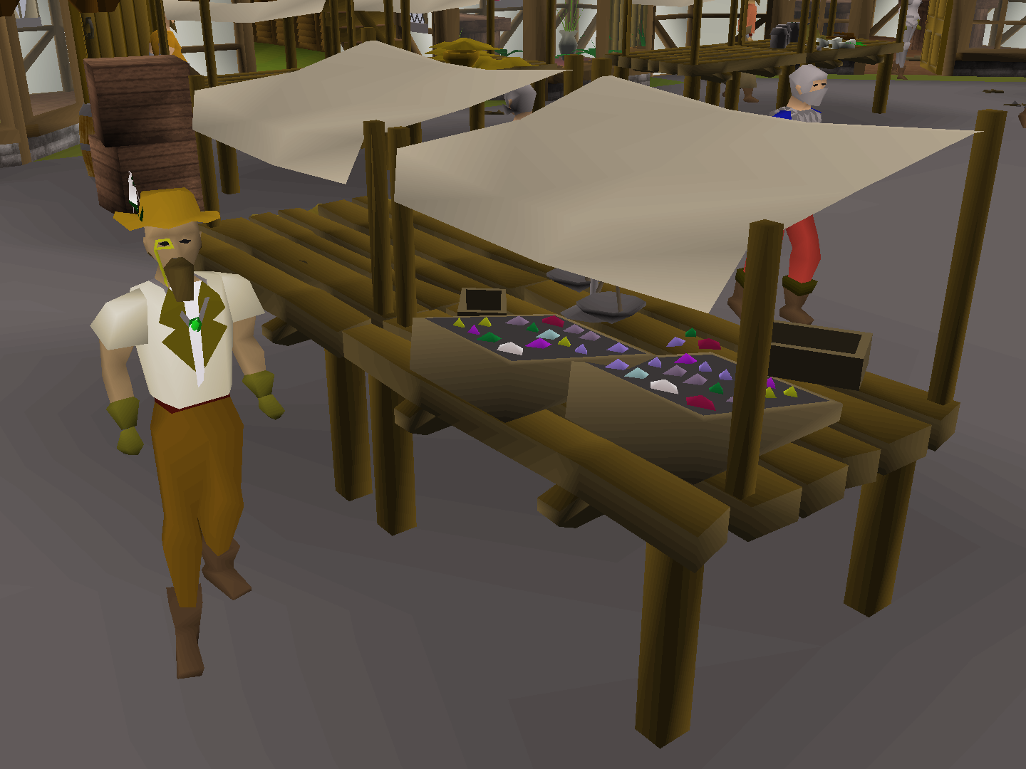 Ardougne Gem Stall.