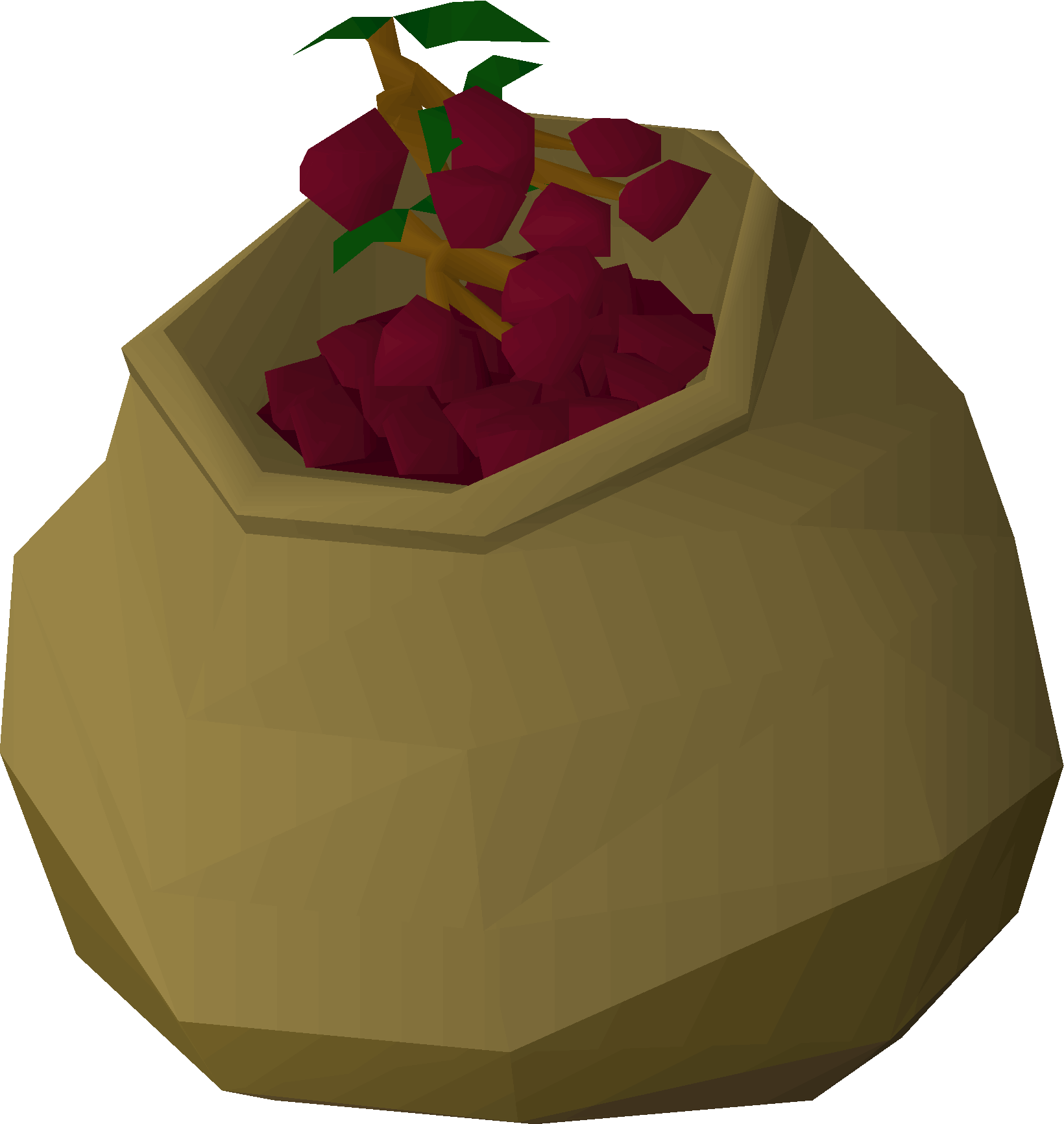Sack of raisins