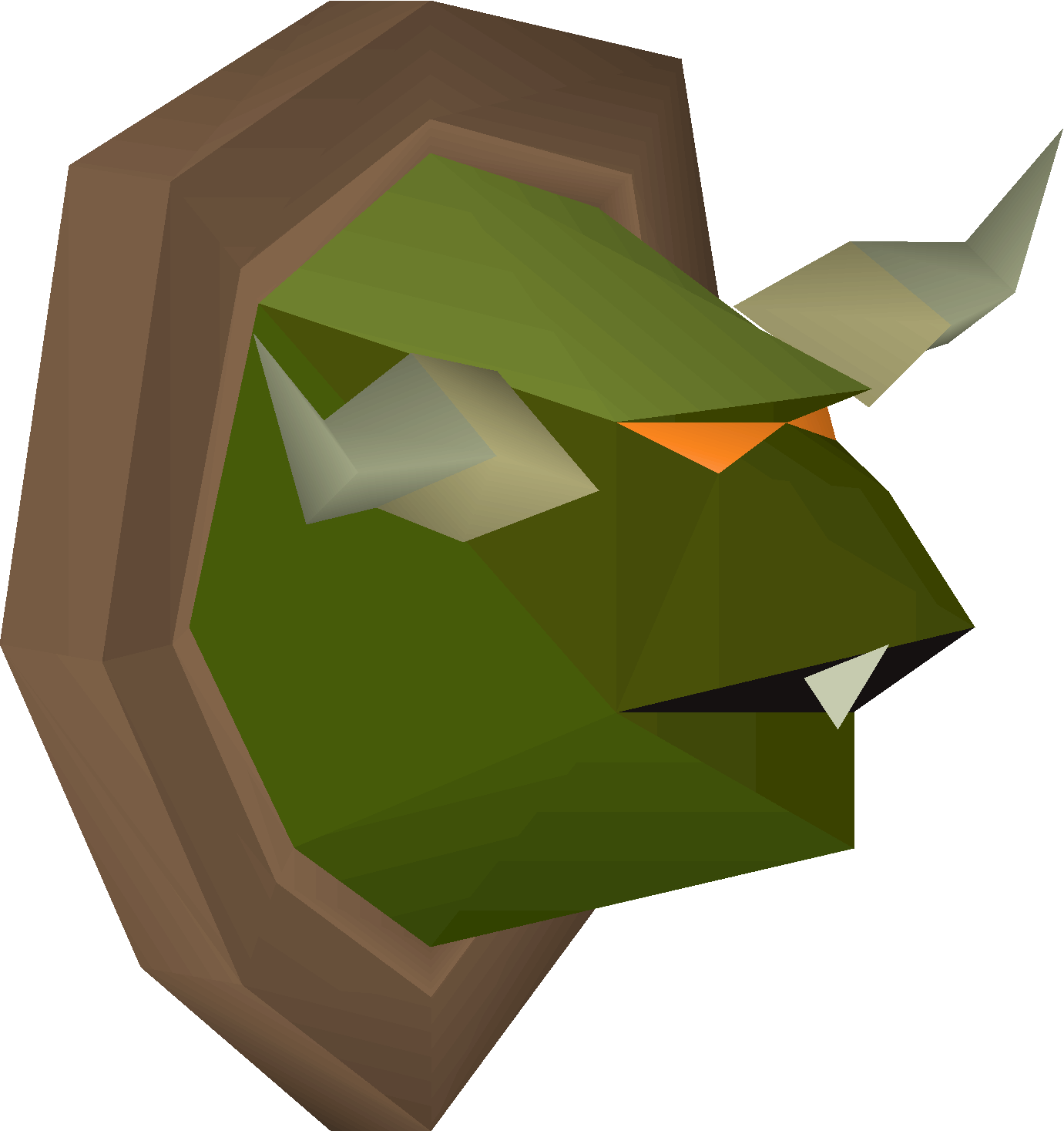 Mahogany mounted head display (interface item)
