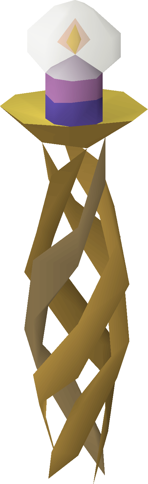 Ornate candle