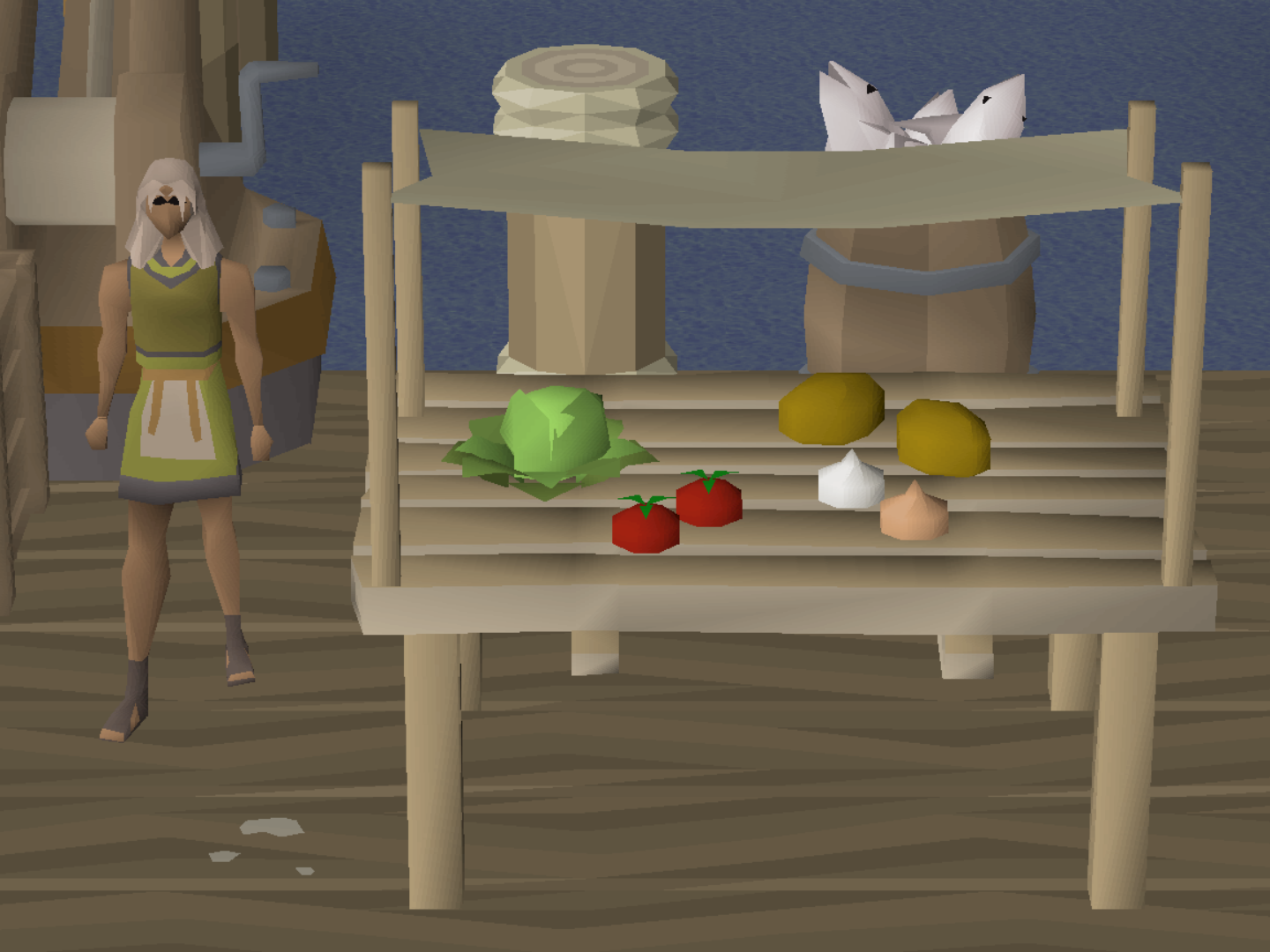 Port Roberts Veg Stall