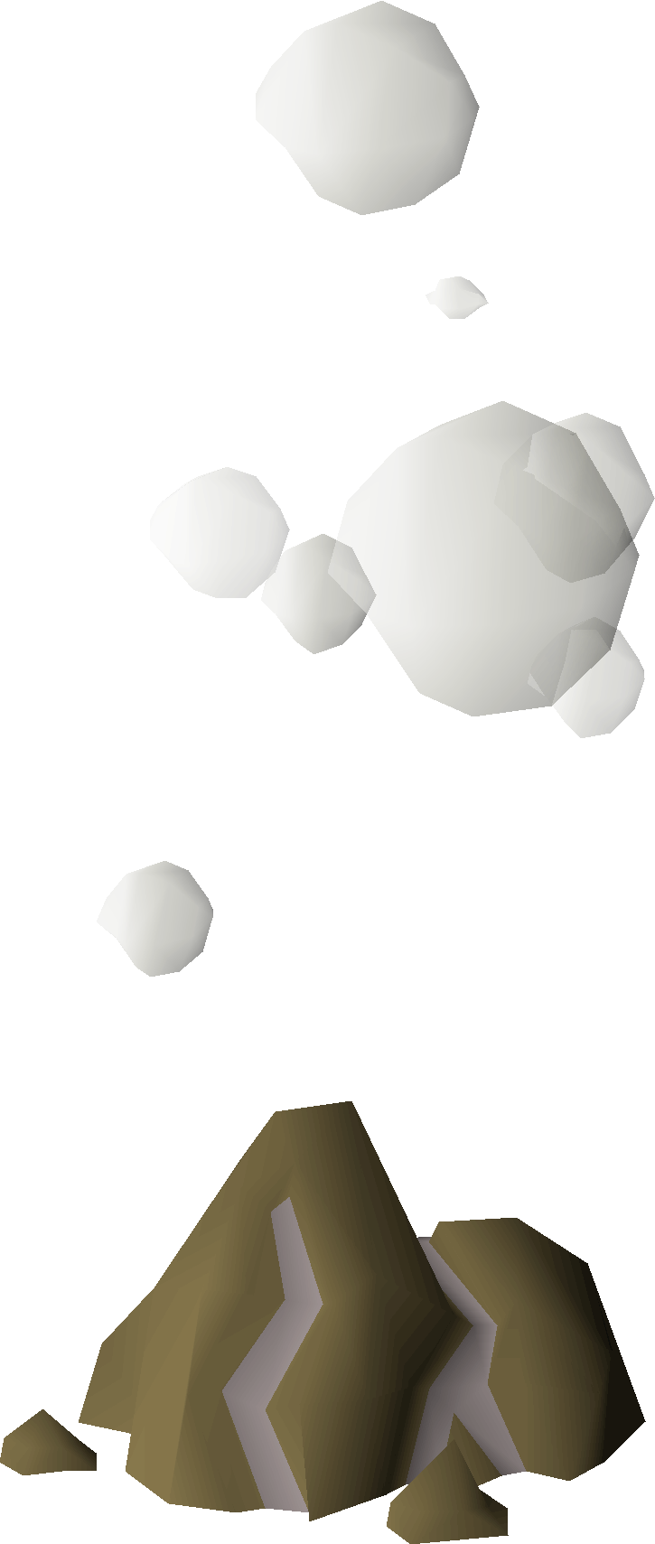 Rocks (tin, gas)