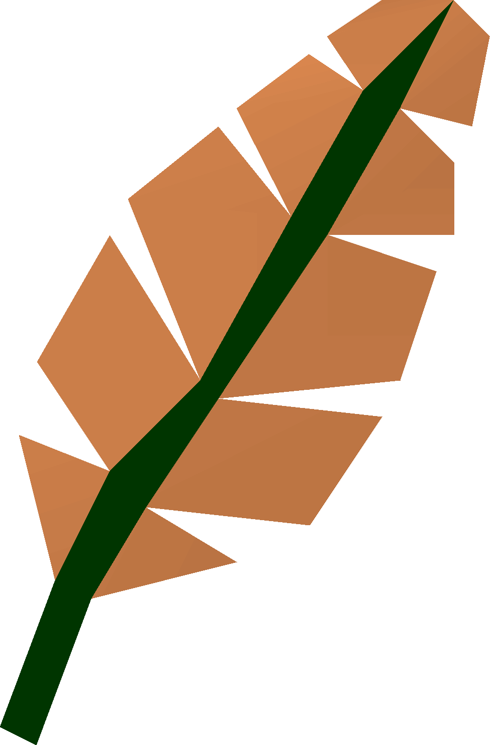 Wimpy feather