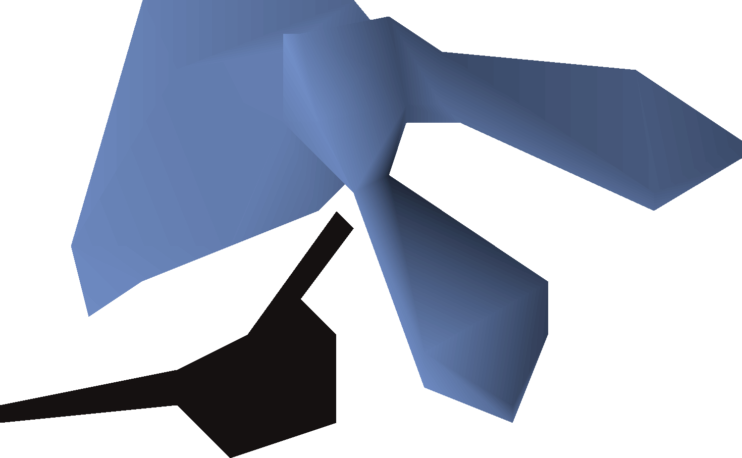 Bandana eyepatch (blue)
