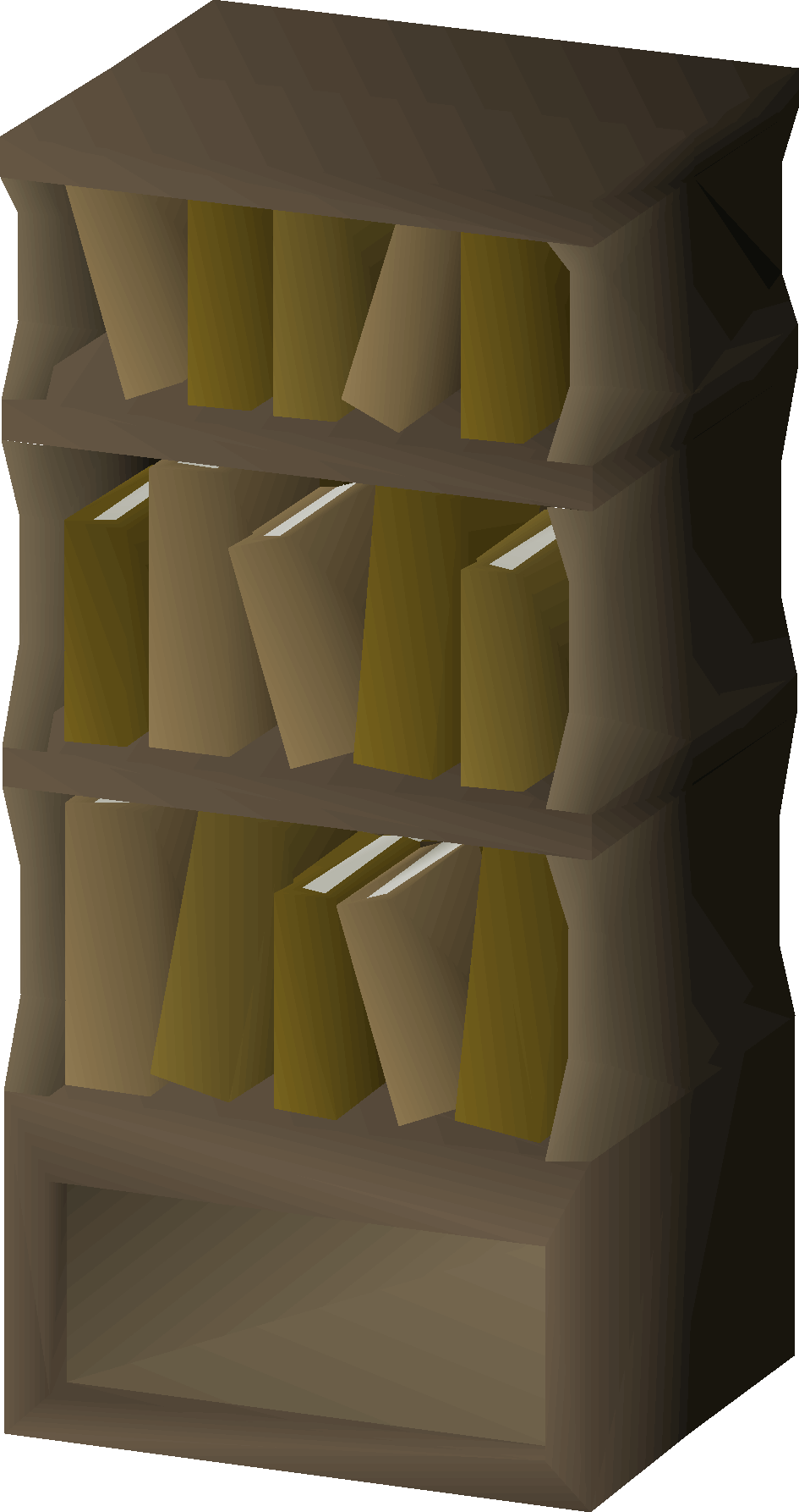 Old Bookshelf (Wise Old Man)