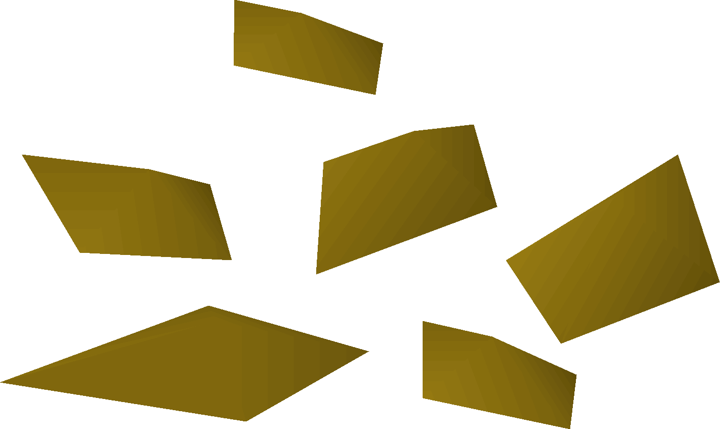 Unidentified minerals