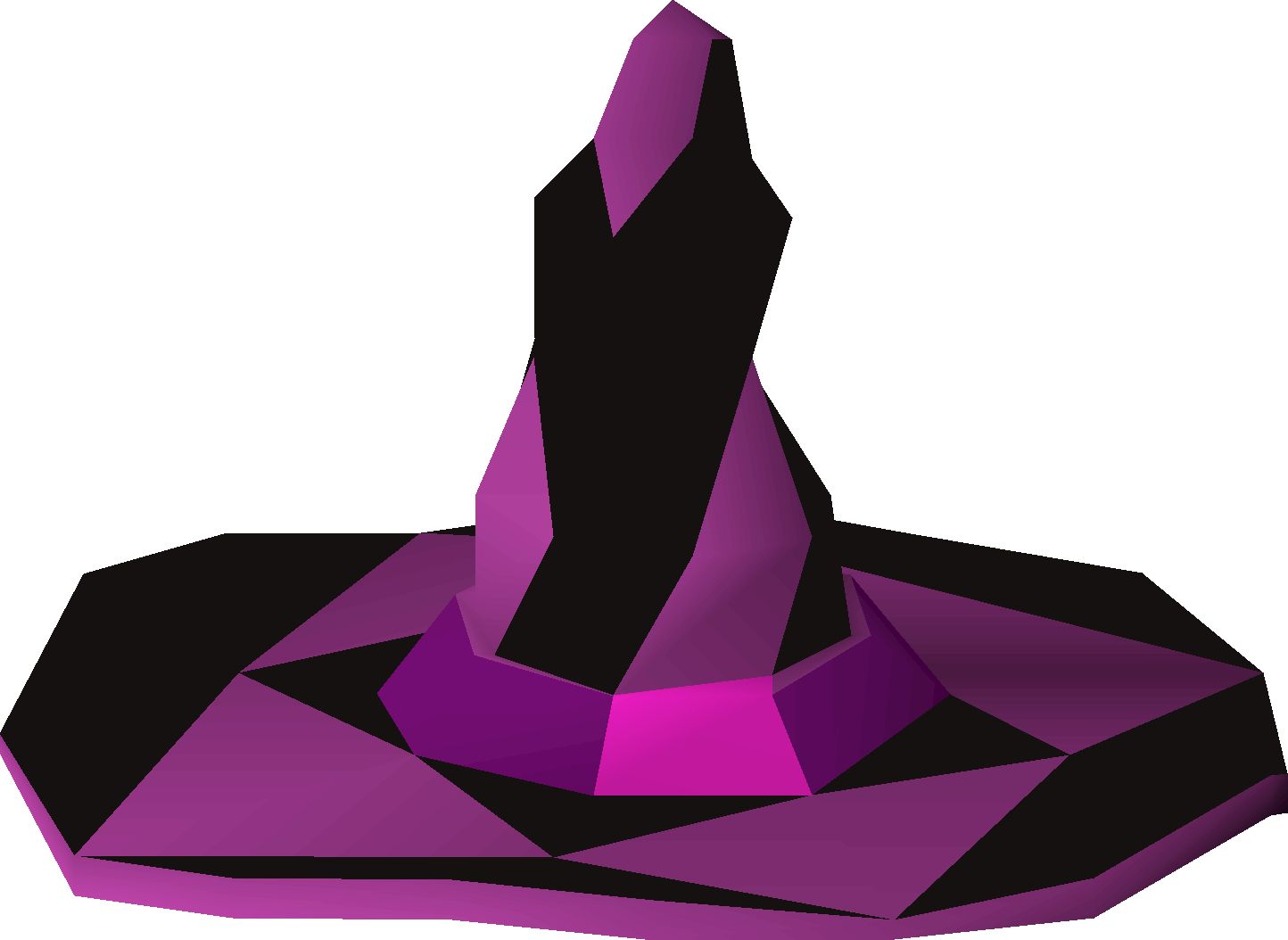 Dark infinity hat