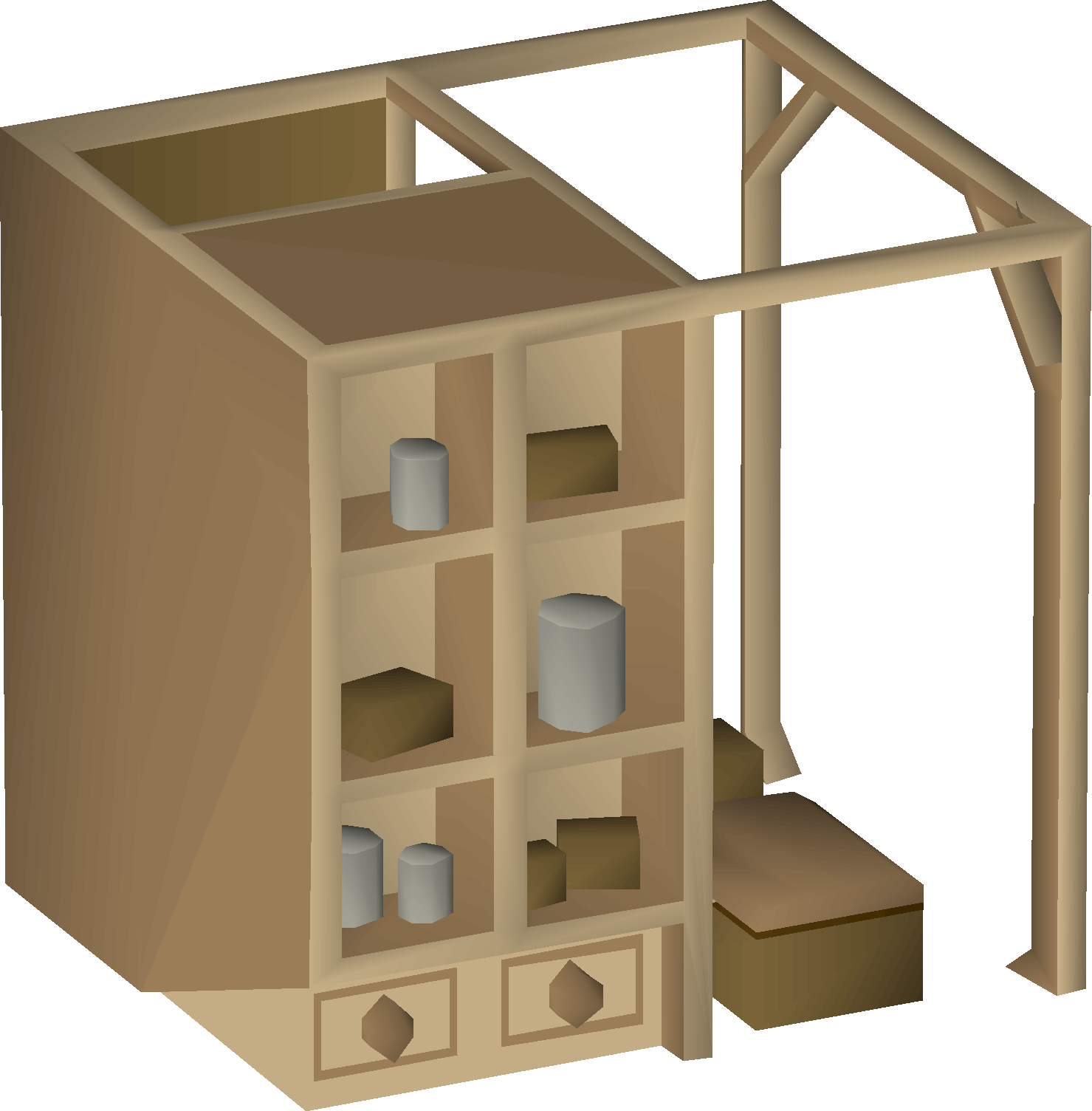 Oak larder (interface item)