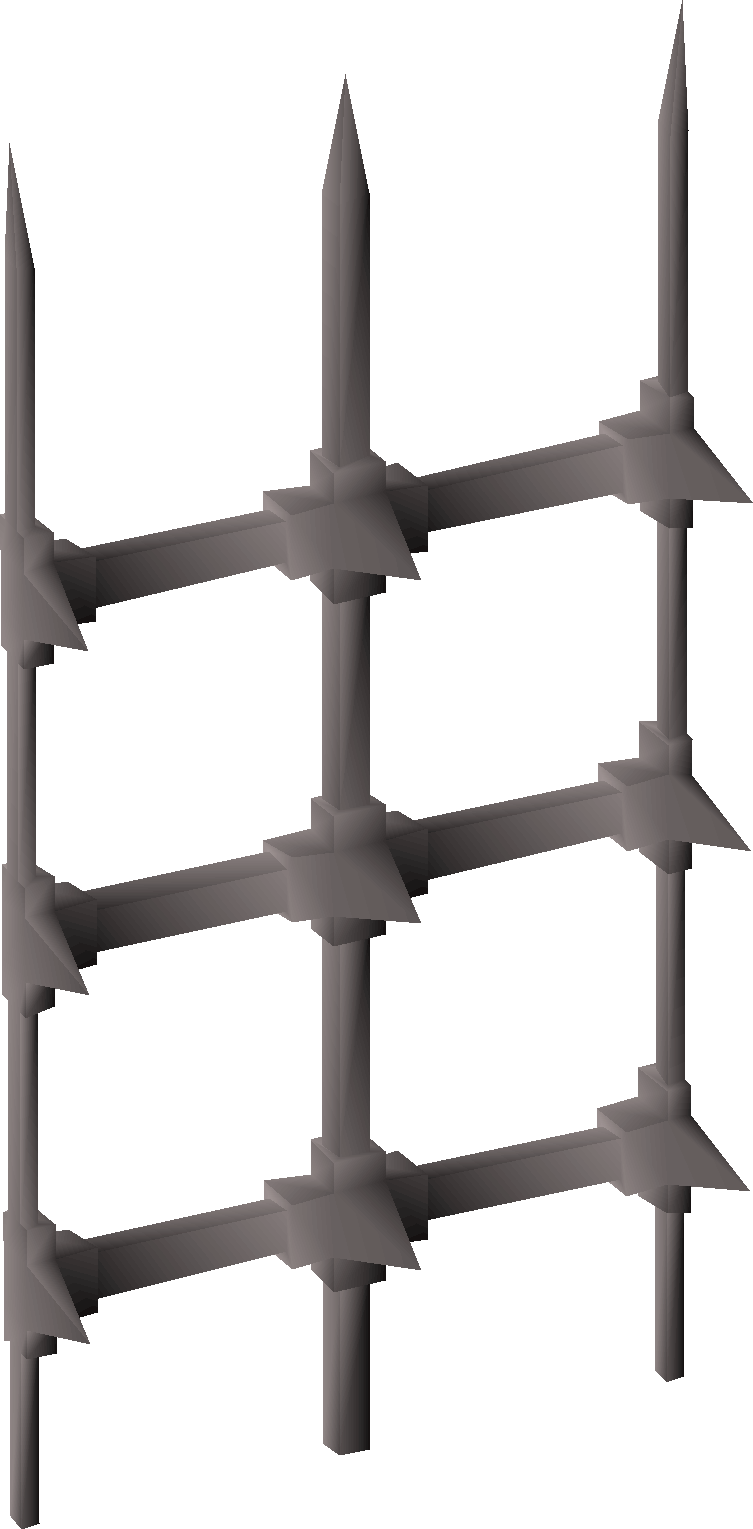 Spiked cage (interface item)