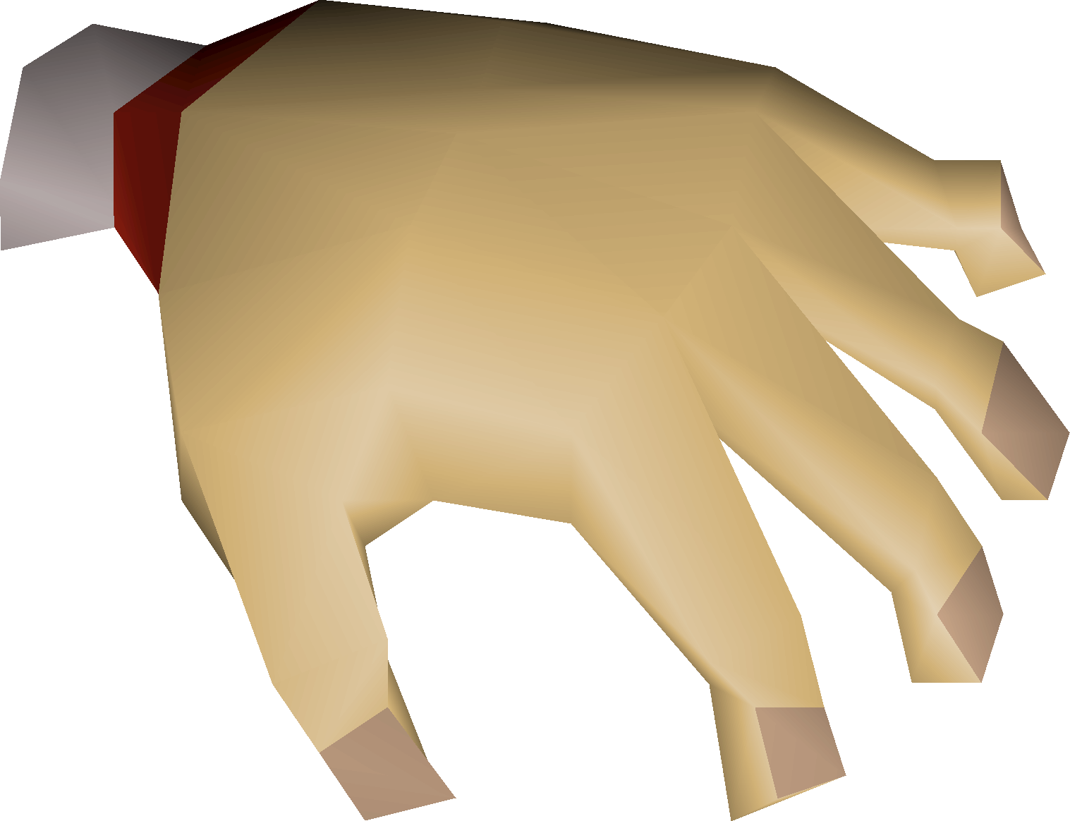 Sandy hand