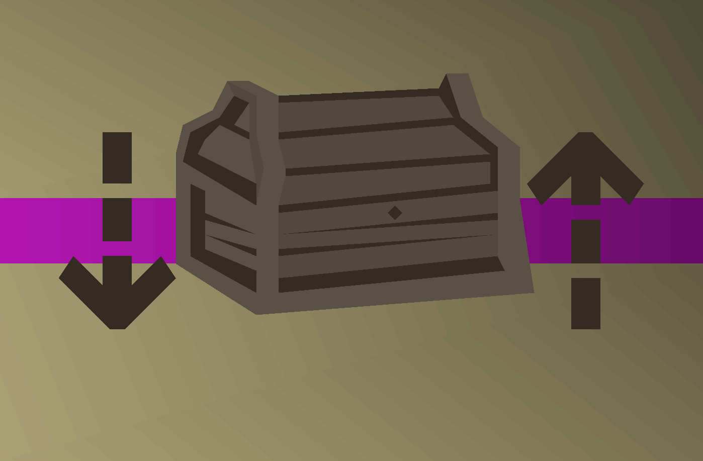 M. treasure chest (flatpack)